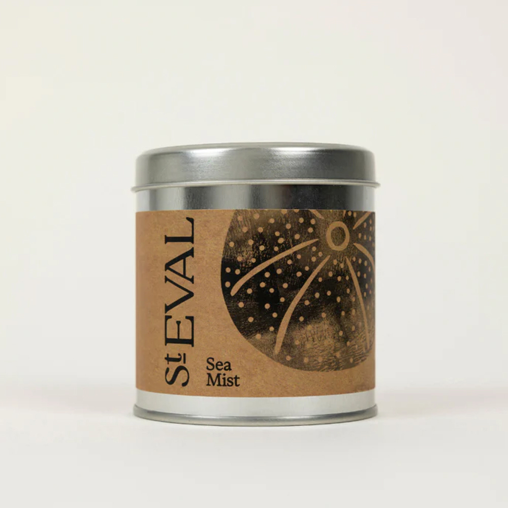 St Eval Sea Mist Scented Tin Candle